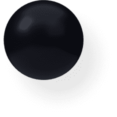 Esfera negra Icono de una esfera negra