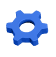 Blue gear icon to represent Native Apps