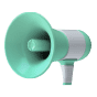 Megaphone icon to represent App publication