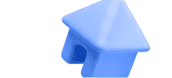 Icono de una casa para representar la función de calculadora de hipoteca