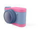 Icono para infoproductos Icono de una cámara de fotos para representar los infoproductos