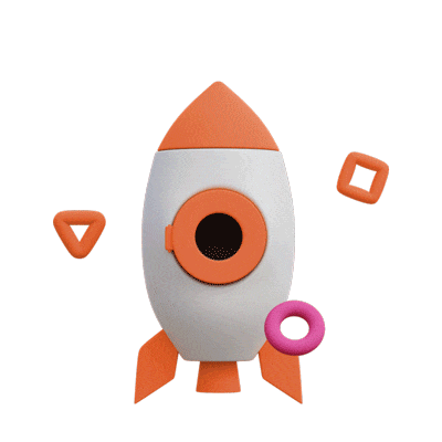 Gif para startups Gif de una nave espacial para las startups