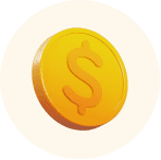 Icono de una moneda con el símbolo del dólar para representar el PIB mundial