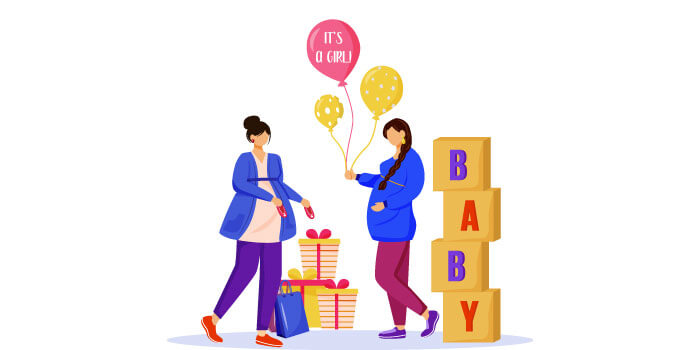 Develop baby shower parties