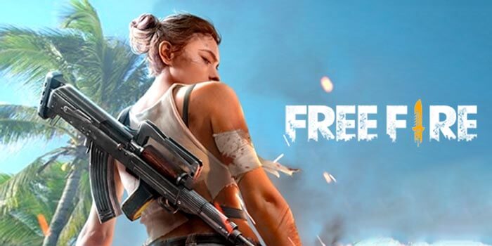 Logo de la aplicación Free Fire