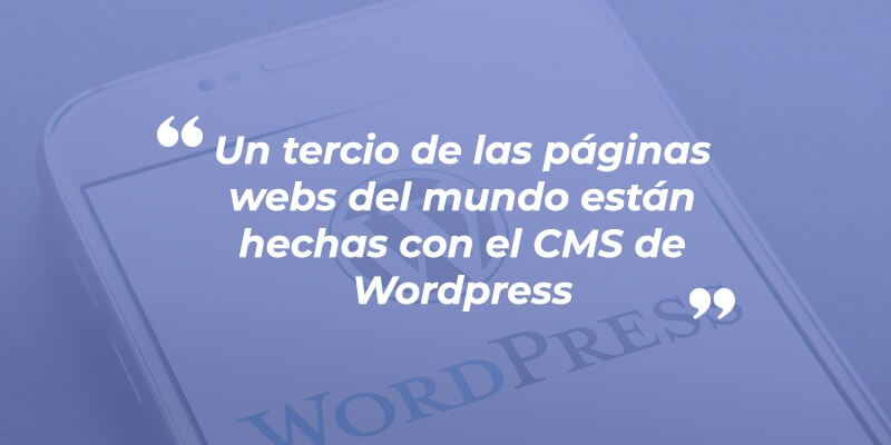 páginas web hechas con WordPress